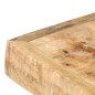 vidaXL Esstisch 180 x 90 x 76 cm Raues Mango-Massivholz vidaXL Esstisch 180 x 90 x 76 cm Raues Mango-Massivholz