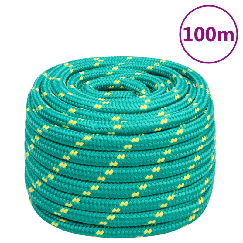 vidaXL Bootsseil Grün 20 mm 100 m Polypropylen vidaXL Bootsseil Grün 20 mm 100 m Polypropylen