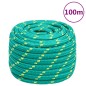 vidaXL Bootsseil Grün 20 mm 100 m Polypropylen vidaXL Bootsseil Grün 20 mm 100 m Polypropylen