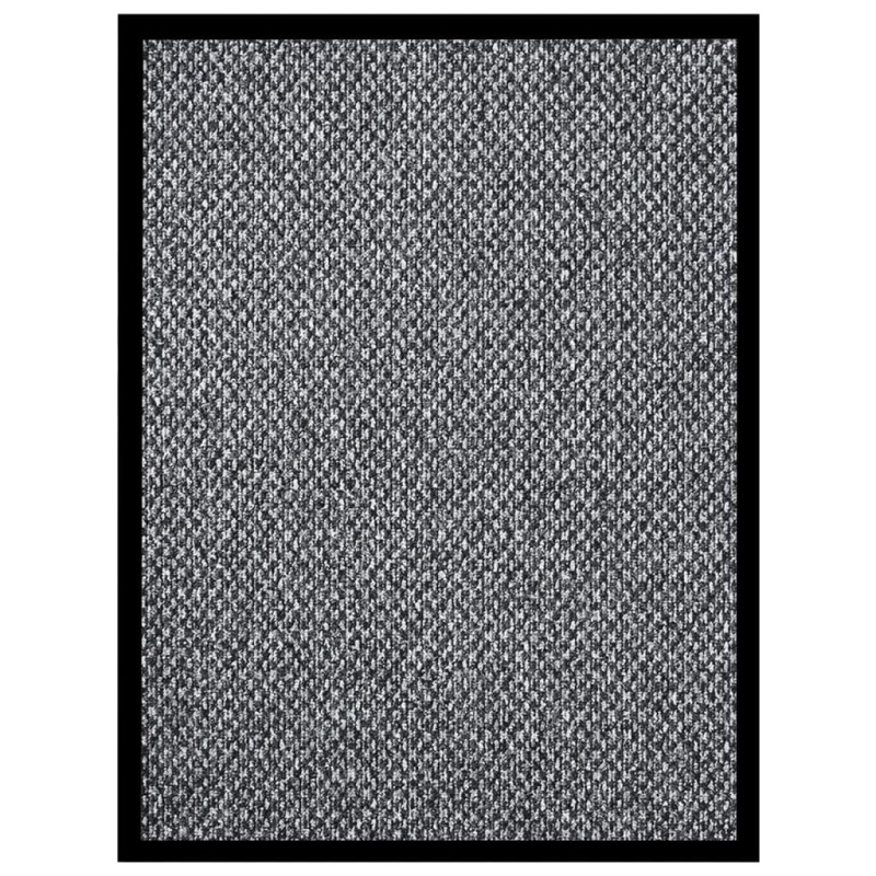vidaXL Fußmatte Grau 40x60 cm vidaXL Fußmatte Grau 40x60 cm