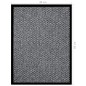 vidaXL Fußmatte Grau 40x60 cm vidaXL Fußmatte Grau 40x60 cm