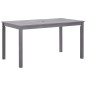 vidaXL Gartentisch Grau 140x80x74 cm Massivholz Akazie vidaXL Gartentisch Grau 140x80x74 cm Massivholz Akazie