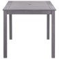 vidaXL Gartentisch Grau 140x80x74 cm Massivholz Akazie vidaXL Gartentisch Grau 140x80x74 cm Massivholz Akazie