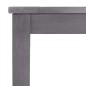vidaXL Gartentisch Grau 140x80x74 cm Massivholz Akazie vidaXL Gartentisch Grau 140x80x74 cm Massivholz Akazie