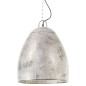 vidaXL Hängelampe Industriestil 25 W Silbern Rund 42 cm E27 vidaXL Hängelampe Industriestil 25 W Silbern Rund 42 cm E27