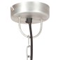 vidaXL Hängelampe Industriestil 25 W Silbern Rund 42 cm E27 vidaXL Hängelampe Industriestil 25 W Silbern Rund 42 cm E27