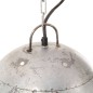 vidaXL Hängelampe Industriestil 25 W Silbern Rund 42 cm E27 vidaXL Hängelampe Industriestil 25 W Silbern Rund 42 cm E27