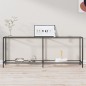 vidaXL Konsolentisch Transparent 200x35x75,5 cm Hartglas vidaXL Konsolentisch Transparent 200x35x75,5 cm Hartglas