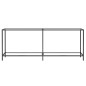 vidaXL Konsolentisch Transparent 200x35x75,5 cm Hartglas vidaXL Konsolentisch Transparent 200x35x75,5 cm Hartglas