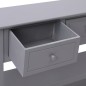 vidaXL Sideboard Grau 108x30x76 cm Massivholz Paulownia vidaXL Sideboard Grau 108x30x76 cm Massivholz Paulownia