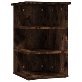 vidaXL Beistellregal Räuchereiche 35x35x55 cm Holzwerkstoff