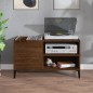vidaXL Plattenschrank Braun Eichen-Optik 84,5x38x48 cm Holzwerkstoff vidaXL Plattenschrank Braun Eichen-Optik 84,5x38x48 cm Holzwerkstoff