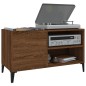 vidaXL Plattenschrank Braun Eichen-Optik 84,5x38x48 cm Holzwerkstoff vidaXL Plattenschrank Braun Eichen-Optik 84,5x38x48 cm Holzwerkstoff