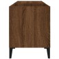 vidaXL Plattenschrank Braun Eichen-Optik 84,5x38x48 cm Holzwerkstoff vidaXL Plattenschrank Braun Eichen-Optik 84,5x38x48 cm Holzwerkstoff