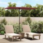 vidaXL Sonnenschirm mit Aluminium-Mast 2x1,5 m Bordeauxrot vidaXL Sonnenschirm mit Aluminium-Mast 2x1,5 m Bordeauxrot