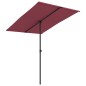 vidaXL Sonnenschirm mit Aluminium-Mast 2x1,5 m Bordeauxrot vidaXL Sonnenschirm mit Aluminium-Mast 2x1,5 m Bordeauxrot