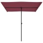 vidaXL Sonnenschirm mit Aluminium-Mast 2x1,5 m Bordeauxrot vidaXL Sonnenschirm mit Aluminium-Mast 2x1,5 m Bordeauxrot