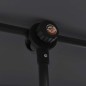 vidaXL Sonnenschirm mit Aluminium-Mast 2x1,5 m Schwarz vidaXL Sonnenschirm mit Aluminium-Mast 2x1,5 m Schwarz