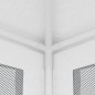vidaXL Partyzelt mit 4 Netz-Seitenwänden 2,5 x 2,5 m Weiß vidaXL Partyzelt mit 4 Netz-Seitenwänden 2,5 x 2,5 m Weiß