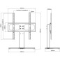 vidaXL TV-Ständer für 26-42 Zoll Bildschirme Max VESA 400x400 mm 30kg vidaXL TV-Ständer für 26-42 Zoll Bildschirme Max VESA 400x400 mm 30kg