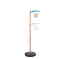 vidaXL Tragbares Basketball Spiel-Set Verstellbar 133-160 cm vidaXL Tragbares Basketball Spiel-Set Verstellbar 133-160 cm