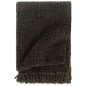vidaXL Überwurf Baumwolle 160x210 cm Anthrazit/Braun vidaXL Überwurf Baumwolle 160x210 cm Anthrazit/Braun