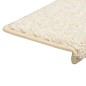 vidaXL Treppenmatten 15 Stk. 65x21x4 cm Weiß vidaXL Treppenmatten 15 Stk. 65x21x4 cm Weiß