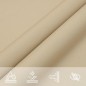 vidaXL Sonnensegel Oxford-Gewebe Dreieckig 6x6x6 m Beige vidaXL Sonnensegel Oxford-Gewebe Dreieckig 6x6x6 m Beige