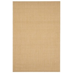 vidaXL Teppich Natur Sisal 100x150 cm