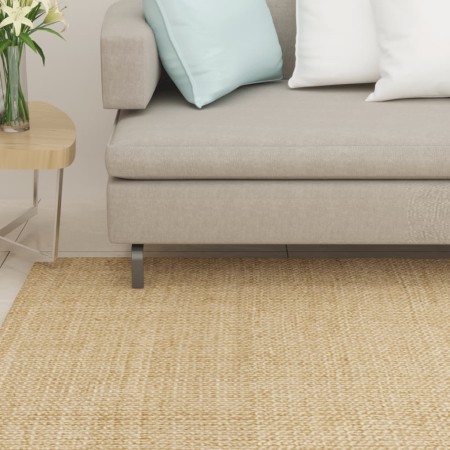 vidaXL Teppich Natur Sisal 100x250 cm