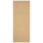 vidaXL Teppich Natur Sisal 100x250 cm vidaXL Teppich Natur Sisal 100x250 cm