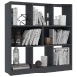 vidaXL Bücherregal Grau 97,5x29,5x100 cm Holzwerkstoff vidaXL Bücherregal Grau 97,5x29,5x100 cm Holzwerkstoff