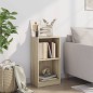 vidaXL Bücherregal Sonoma-Eiche 40x24x75 cm Holzwerkstoff vidaXL Bücherregal Sonoma-Eiche 40x24x75 cm Holzwerkstoff