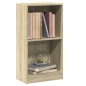 vidaXL Bücherregal Sonoma-Eiche 40x24x75 cm Holzwerkstoff vidaXL Bücherregal Sonoma-Eiche 40x24x75 cm Holzwerkstoff
