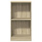 vidaXL Bücherregal Sonoma-Eiche 40x24x75 cm Holzwerkstoff vidaXL Bücherregal Sonoma-Eiche 40x24x75 cm Holzwerkstoff