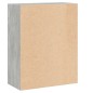 vidaXL Bücherregal 2 Fächer Betongrau 60x30x76,5 cm Holzwerkstoff vidaXL Bücherregal 2 Fächer Betongrau 60x30x76,5 cm Holzwerkstoff