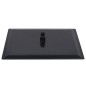 vidaXL Regenbrause Edelstahl 50x50 cm Quadrat Schwarz vidaXL Regenbrause Edelstahl 50x50 cm Quadrat Schwarz