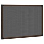 vidaXL Ausziehbarer Insektenschutz für Fenster Braun (100-193)x75 cm vidaXL Ausziehbarer Insektenschutz für Fenster Braun (100-193)x75 cm