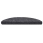 vidaXL Selbstklebende Treppenmatten 5 Stk. Dunkelgrau 56x17x3 cm vidaXL Selbstklebende Treppenmatten 5 Stk. Dunkelgrau 56x17x3 cm
