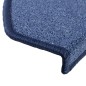 vidaXL Stufenmatten 10 Stk. 65x24x4 cm Blau vidaXL Stufenmatten 10 Stk. 65x24x4 cm Blau