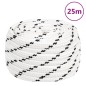 vidaXL Arbeitsseil Weiß 20 mm 25 m Polyester vidaXL Arbeitsseil Weiß 20 mm 25 m Polyester