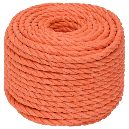 vidaXL Arbeitsseil Orange 16 mm 50 m Polypropylen