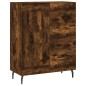 vidaXL Highboard Räuchereiche 69,5x34x180 cm Holzwerkstoff vidaXL Highboard Räuchereiche 69,5x34x180 cm Holzwerkstoff