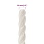 vidaXL Arbeitsseil Weiß 14 mm 50 m Polypropylen vidaXL Arbeitsseil Weiß 14 mm 50 m Polypropylen