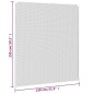 vidaXL Magnet-Insektenschutz für Fenster Anthrazit 130x150 cm vidaXL Magnet-Insektenschutz für Fenster Anthrazit 130x150 cm