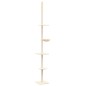 vidaXL Kratzbaum Deckenhoch Creme 263,5-289,5 cm vidaXL Kratzbaum Deckenhoch Creme 263,5-289,5 cm