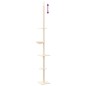 vidaXL Kratzbaum Deckenhoch Creme 263,5-289,5 cm vidaXL Kratzbaum Deckenhoch Creme 263,5-289,5 cm