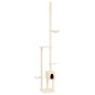 vidaXL Kratzbaum Deckenhoch Creme 258,5-284,5 cm vidaXL Kratzbaum Deckenhoch Creme 258,5-284,5 cm
