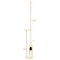 vidaXL Kratzbaum Deckenhoch Creme 258,5-284,5 cm vidaXL Kratzbaum Deckenhoch Creme 258,5-284,5 cm
