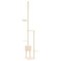 vidaXL Kratzbaum Deckenhoch Creme 258,5-284,5 cm vidaXL Kratzbaum Deckenhoch Creme 258,5-284,5 cm